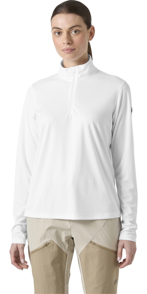 2026 Helly Hansen Womens Tech 1/2 Zip 49562 - White